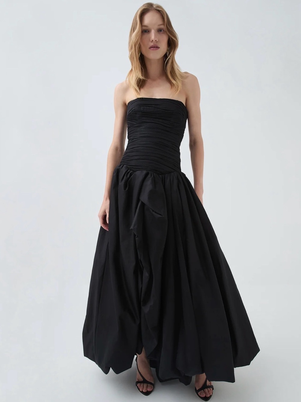 NWT Aje Spatial Maxi Dress Black US 0